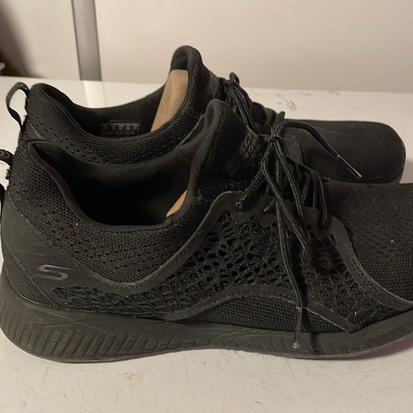 Lightweight Running/Tennis Shoes Non Slip Gym Workout Shoes Black/Grey - Picture 5 of 8